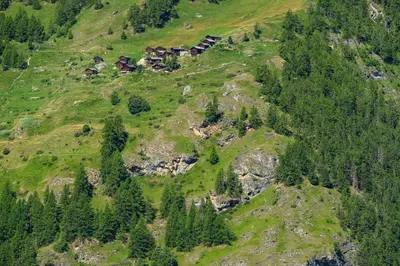 Naturlandschaft in der Nähe der Ferienwohnung