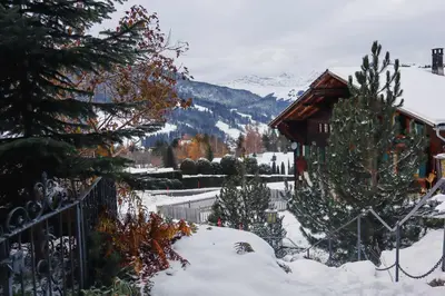 Naturlandschaft in der Nähe der Villa
