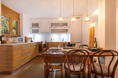 Küche/Küchenzeile in der Unterkunft Crans-Montana - FABULOUS 2-bedroomed flat