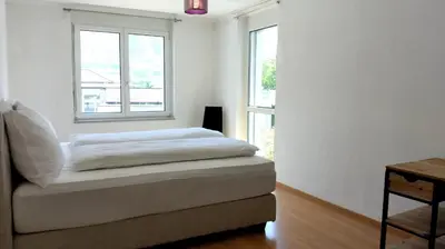 Ein Bett oder Betten in einem Zimmer der Unterkunft Residence la Rochelle