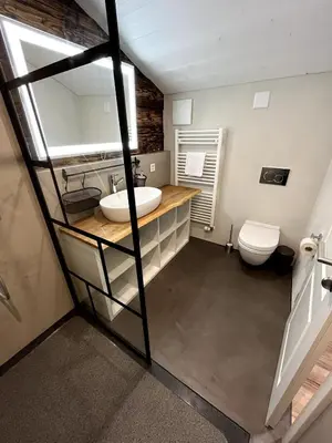 Ein Badezimmer in der Unterkunft Mountain Homes - Kathmandu