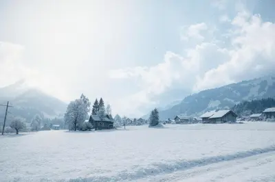Ferienwohnung mit Balkon nahe Interlaken & Adelboden im Winter