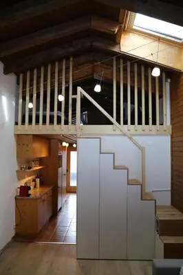 Küche/Küchenzeile in der Unterkunft Appartement sous les combles Sony 29