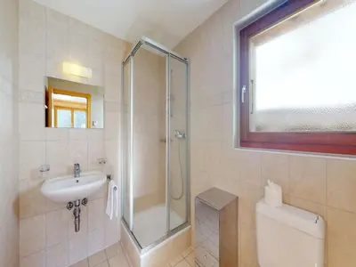 Ein Badezimmer in der Unterkunft Luxury apartment in Veysonnaz