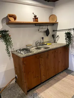 Küche/Küchenzeile in der Unterkunft Casa Meridiana - Sonlerto - Val Bavona