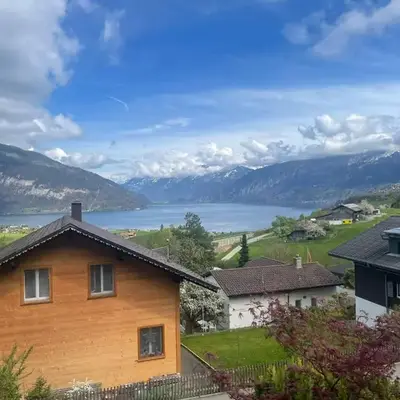 Dream vacation spiez with view