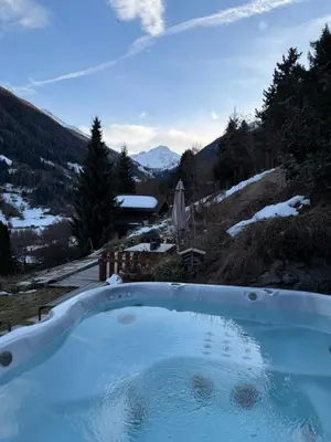 Naturlandschaft in der Nähe des Chalets