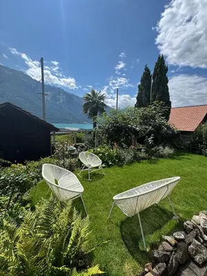 Naturlandschaft in der Nähe des Chalets