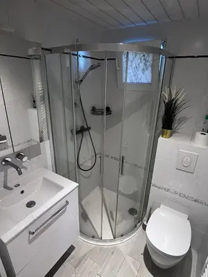 Ein Badezimmer in der Unterkunft Apartment Thun - Lake view - for 6 guests