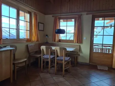 Grundriss der Unterkunft Cabin in Wiler with sauna and Wi-Fi