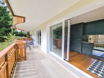 Ein Balkon oder eine Terrasse in der Unterkunft Cornelia 1 Ski-In-Out Stunning Views & Sleeps 8