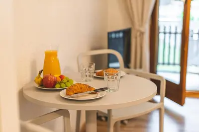 Essen in der Ferienwohnung oder in der Nähe