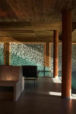 Ein Sitzbereich in der Unterkunft Dent Blanche Resort - TemptingPlaces Collection