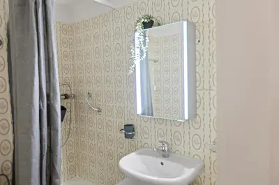 Ein Badezimmer in der Unterkunft Crans-Montana - Studio - 2 pers - 3 min téléski Cry d'Er