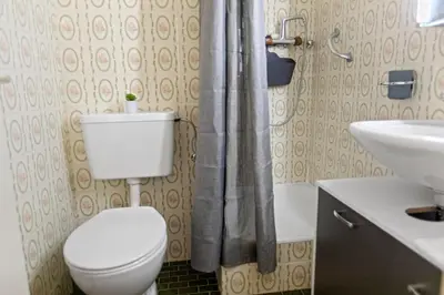 Ein Badezimmer in der Unterkunft Crans-Montana - Studio - 2 pers - 3 min téléski Cry d'Er