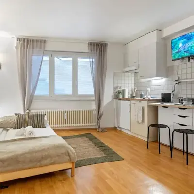 Crans-Montana - Studio centre 2 pers - Rue du Prado