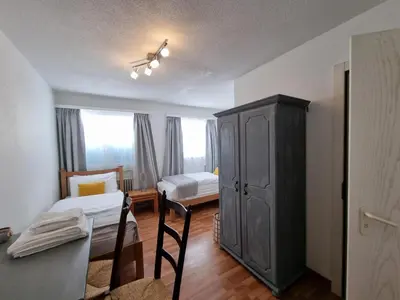 Ein Bett oder Betten in einem Zimmer der Unterkunft Cristal 21