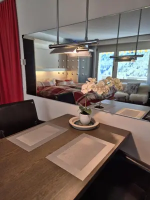 Ein Sitzbereich in der Unterkunft Casa Breiten