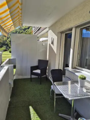 Ein Balkon oder eine Terrasse in der Unterkunft Casa Breiten