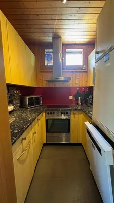 Küche/Küchenzeile in der Unterkunft Haus Anis Edel Alpine Apartment