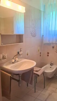 Ein Badezimmer in der Unterkunft Casa Camelia