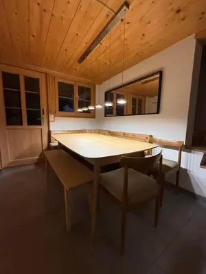 Grundriss der Unterkunft Renovated traditional chalet in car-free Mürren