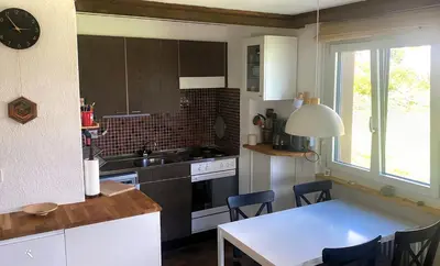 Küche/Küchenzeile in der Unterkunft Studio Alpenhaus
