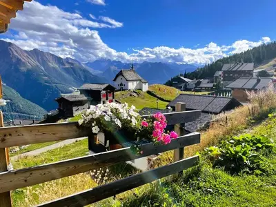 Naturlandschaft in der Nähe der Ferienwohnung