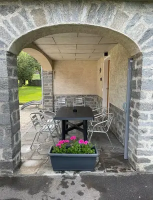 Ein Patio oder anderer Außenbereich in der Unterkunft Casa Angelica