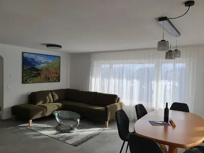 Ein Sitzbereich in der Unterkunft Tamara Parterre