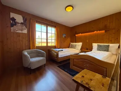 Ein Bett oder Betten in einem Zimmer der Unterkunft Appartement Églantier