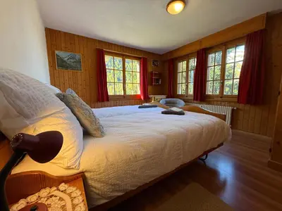 Ein Bett oder Betten in einem Zimmer der Unterkunft Appartement Églantier