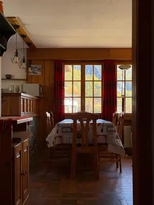 Ein Bett oder Betten in einem Zimmer der Unterkunft Appartement Églantier