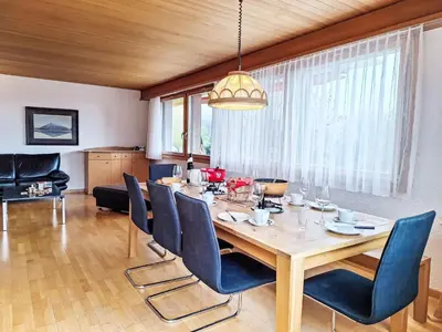 Ein Sitzbereich in der Unterkunft Apartment WOKA 1 by Interhome