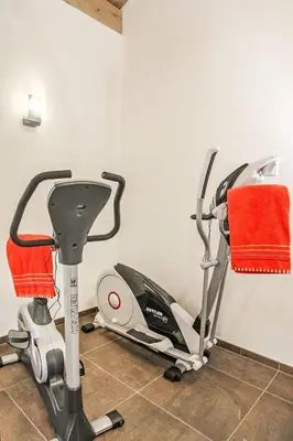 Das Fitnesscenter und/oder die Fitnesseinrichtungen in der Unterkunft Apartment A11 by Interhome