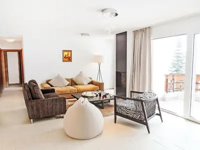 Ein Sitzbereich in der Unterkunft Apartment A11 by Interhome