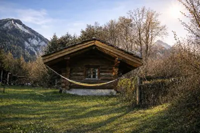 Naturlandschaft in der Nähe der Lodge