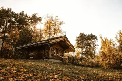 Naturlandschaft in der Nähe der Lodge