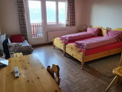 Ein Bett oder Betten in einem Zimmer der Unterkunft Restaurant Hotel Park