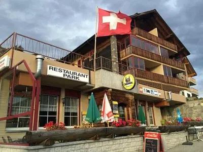 Das Gebäude in dem sich das Hotel befindet