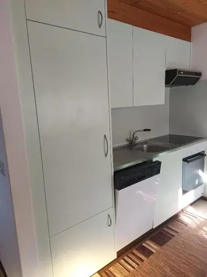 Küche/Küchenzeile in der Unterkunft Ferienwohnung Aragon M88