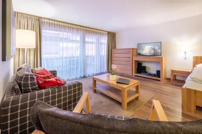 TV/Unterhaltungsangebot in der Unterkunft City Peak 2 Studio - in the heart of Zermatt