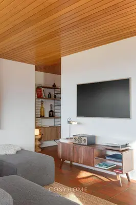 TV/Unterhaltungsangebot in der Unterkunft Le Balcon des Alpes l Modernist Home l CosyHome