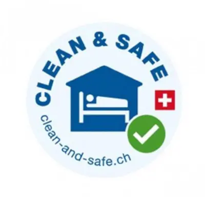 Ein Zertifikat, Auszeichnung, Logo oder anderes Dokument, das in der Unterkunft Idyllic Farm with Scenic Views and Concierge by SwissHut ausgestellt ist