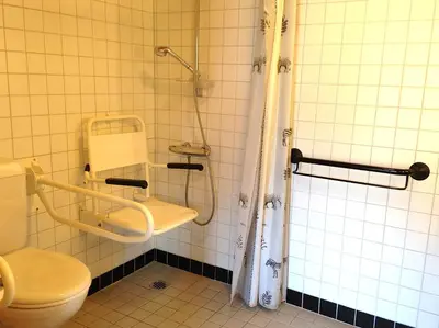 Ein Badezimmer in der Unterkunft Chalet Kiri 8 personnes Sur les hauteurs d Evolene