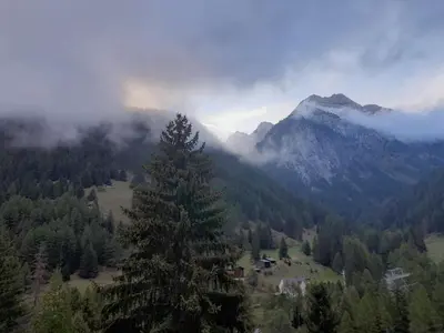 Naturlandschaft in der Nähe des Ferienhauses