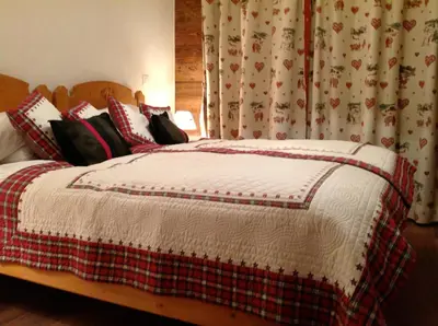 Ein Bett oder Betten in einem Zimmer der Unterkunft Alouette
