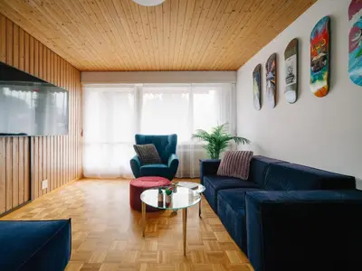 Grundriss der Unterkunft Apartment BergOase in See- und Bergnähe, 6 Gäste, praktisch, mit Balkon