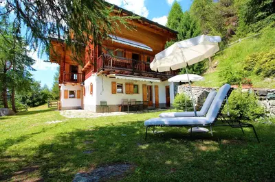Ein Garten an der Unterkunft Appartement Melody - 2 personnes - La Sage
