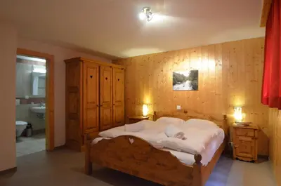 Ein Bett oder Betten in einem Zimmer der Unterkunft Platane B 04